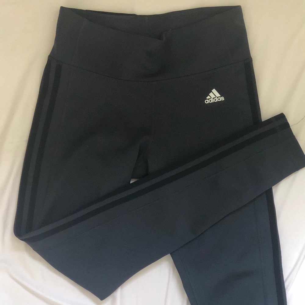 Adidas Climalite Grey Leggings Tighte Size M